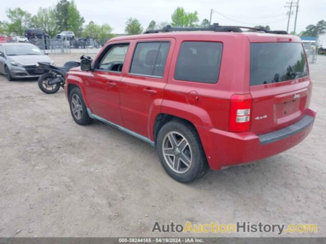 JEEP PATRIOT SPORT, 1J4NF2GB0AD521456