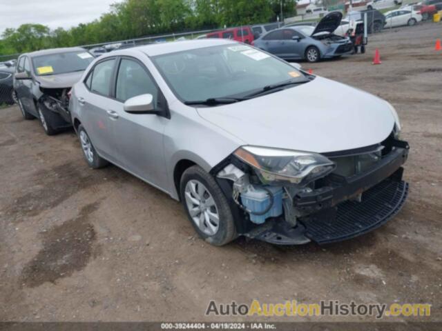 TOYOTA COROLLA LE, 2T1BURHE4FC371467