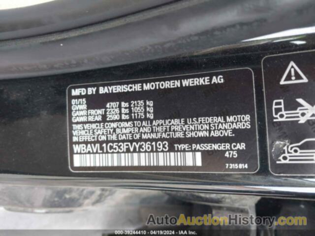 BMW X1 XDRIVE28I, WBAVL1C53FVY36193