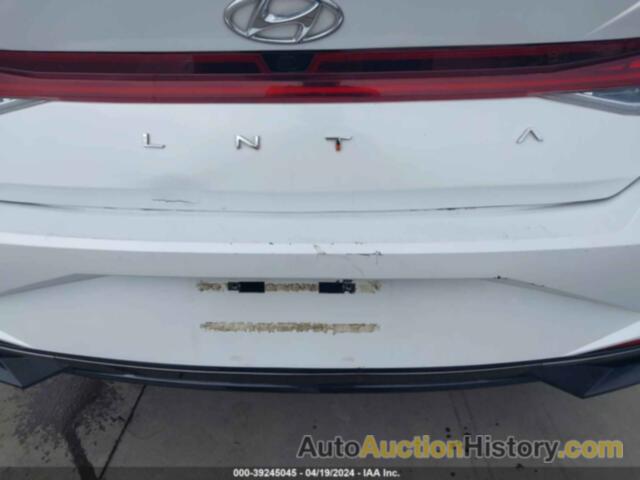 HYUNDAI ELANTRA SEL, 5NPLN4AG6MH027634