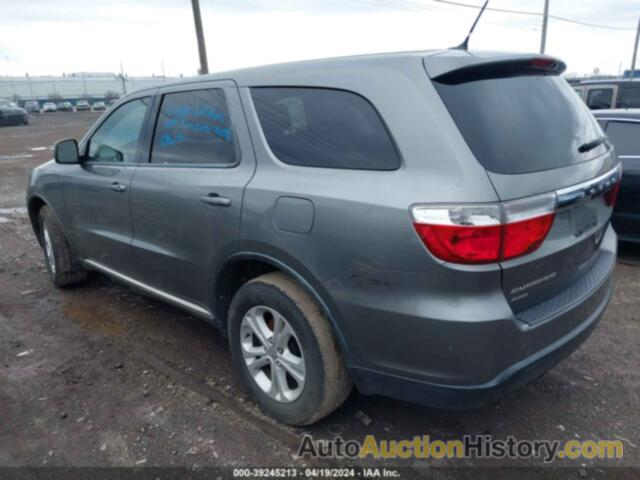 DODGE DURANGO SXT, 1C4RDJAG5CC122238