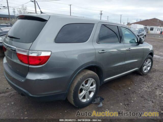 DODGE DURANGO SXT, 1C4RDJAG5CC122238