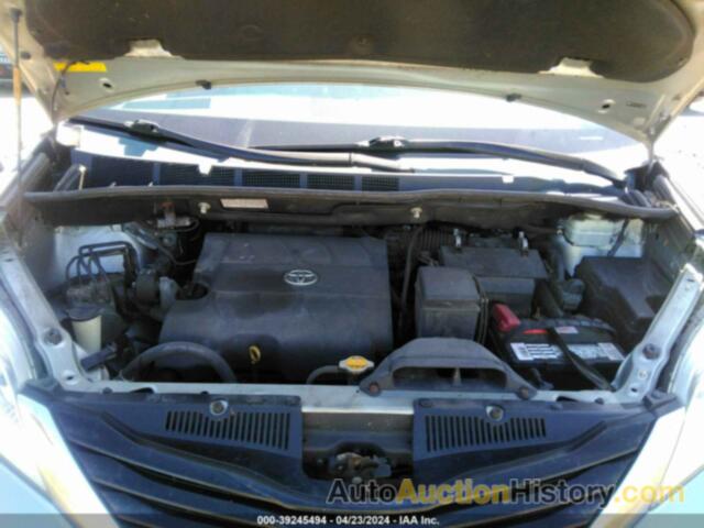 TOYOTA SIENNA LE V6 8 PASSENGER, 5TDKK3DC8ES409568