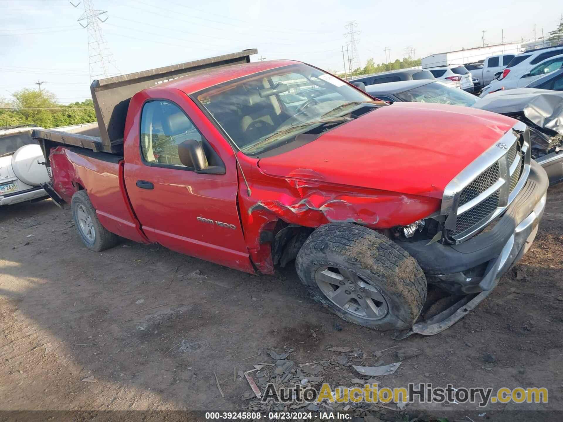 DODGE RAM 1500, 1D7HU16N02J165484