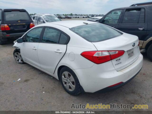 KIA FORTE LX, KNAFX4A61F5324695