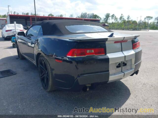 CHEVROLET CAMARO 1LT, 2G1FB3D39E9293641