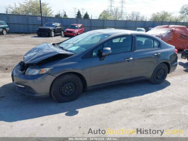 HONDA CIVIC LX, 2HGFB2F54DH575336