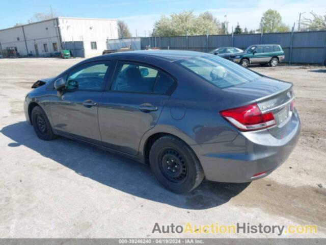 HONDA CIVIC LX, 2HGFB2F54DH575336