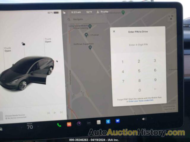 TESLA MODEL 3 REAR-WHEEL DRIVE, 5YJ3E1EA5NF288371