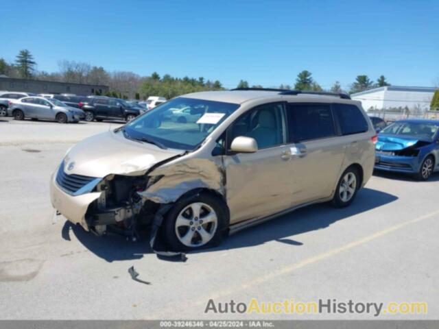 TOYOTA SIENNA LE V6 8 PASSENGER, 5TDKK3DC2ES516504