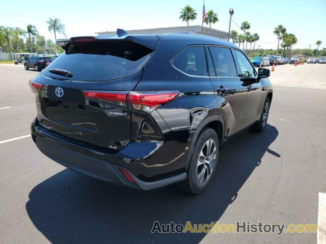 TOYOTA HIGHLANDER HYBRID XLE, 5TDHARAH7MS012111