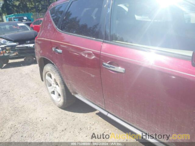 NISSAN MURANO SL, JN8AZ08W95W416074