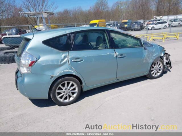 TOYOTA PRIUS V FIVE, JTDZN3EU4D3288907