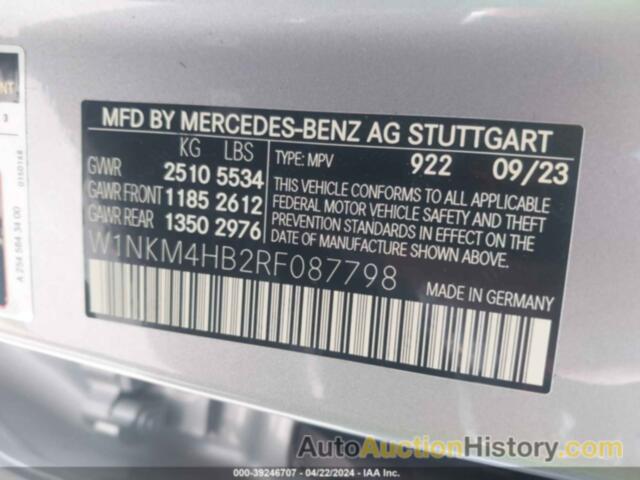 MERCEDES-BENZ GLC 300 4MATIC SUV, W1NKM4HB2RF087798