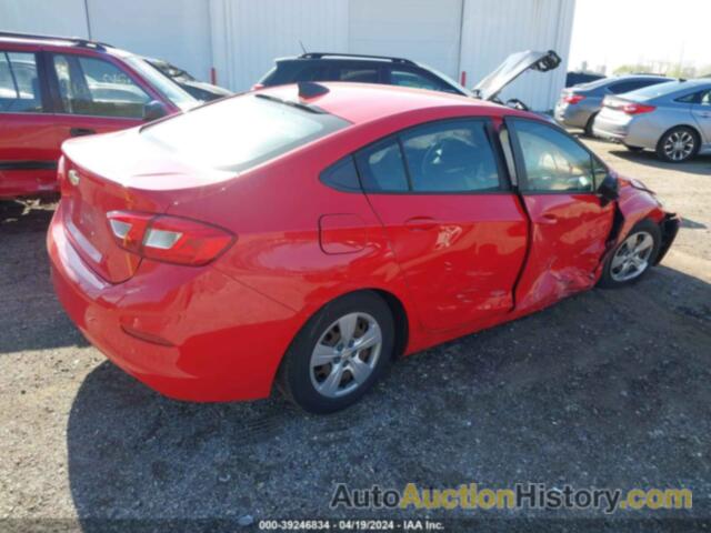 CHEVROLET CRUZE LS AUTO, 1G1BC5SM2J7247311