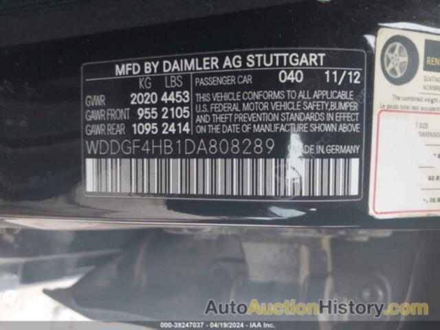 MERCEDES-BENZ C 250 LUXURY/SPORT, WDDGF4HB1DA808289