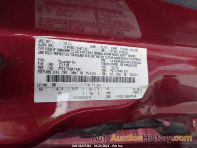 FORD C-MAX PREMIUM, 1FADP5CU6EL506940