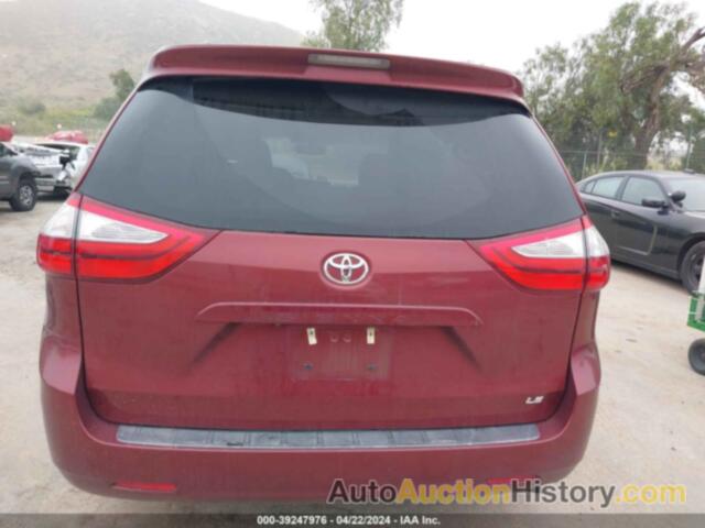 TOYOTA SIENNA LE 8 PASSENGER, 5TDKZ3DC7HS786618