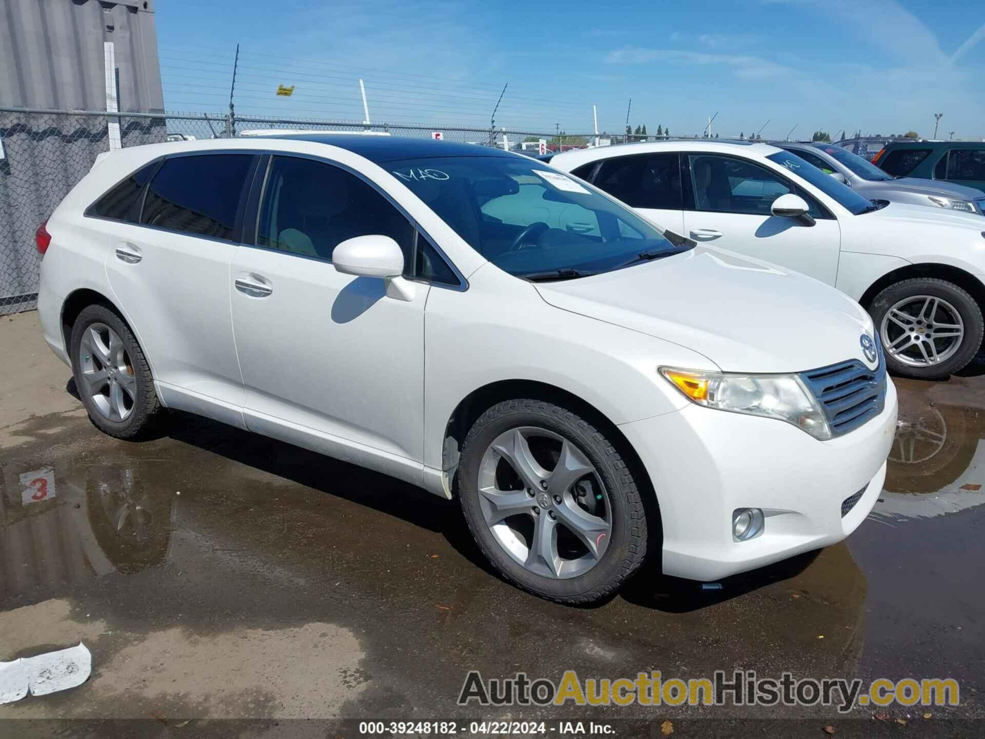 TOYOTA VENZA BASE V6, 4T3ZK11A19U017414