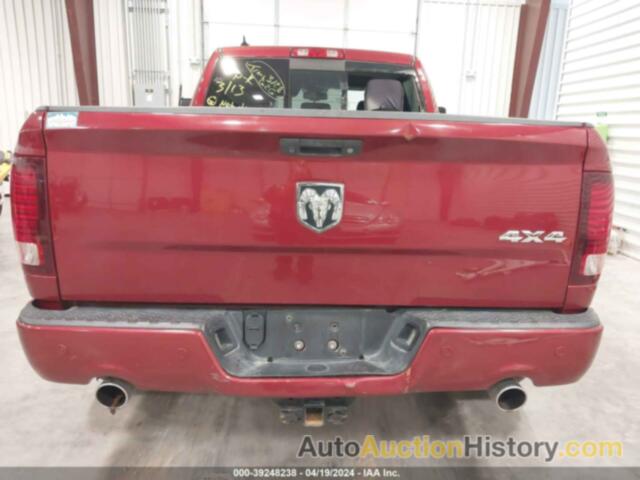 RAM 1500 SPORT, 1C6RR7UT5FS653079