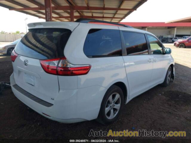 TOYOTA SIENNA LE, 5TDKZ3DC7HS830164