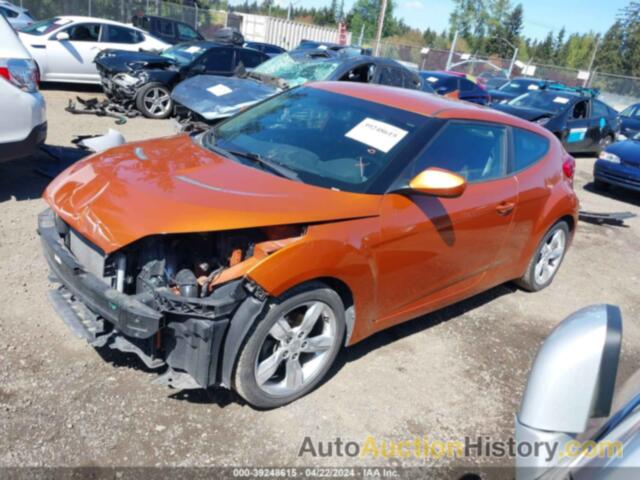 HYUNDAI VELOSTER BASE W/BLACK, KMHTC6AD6DU136068