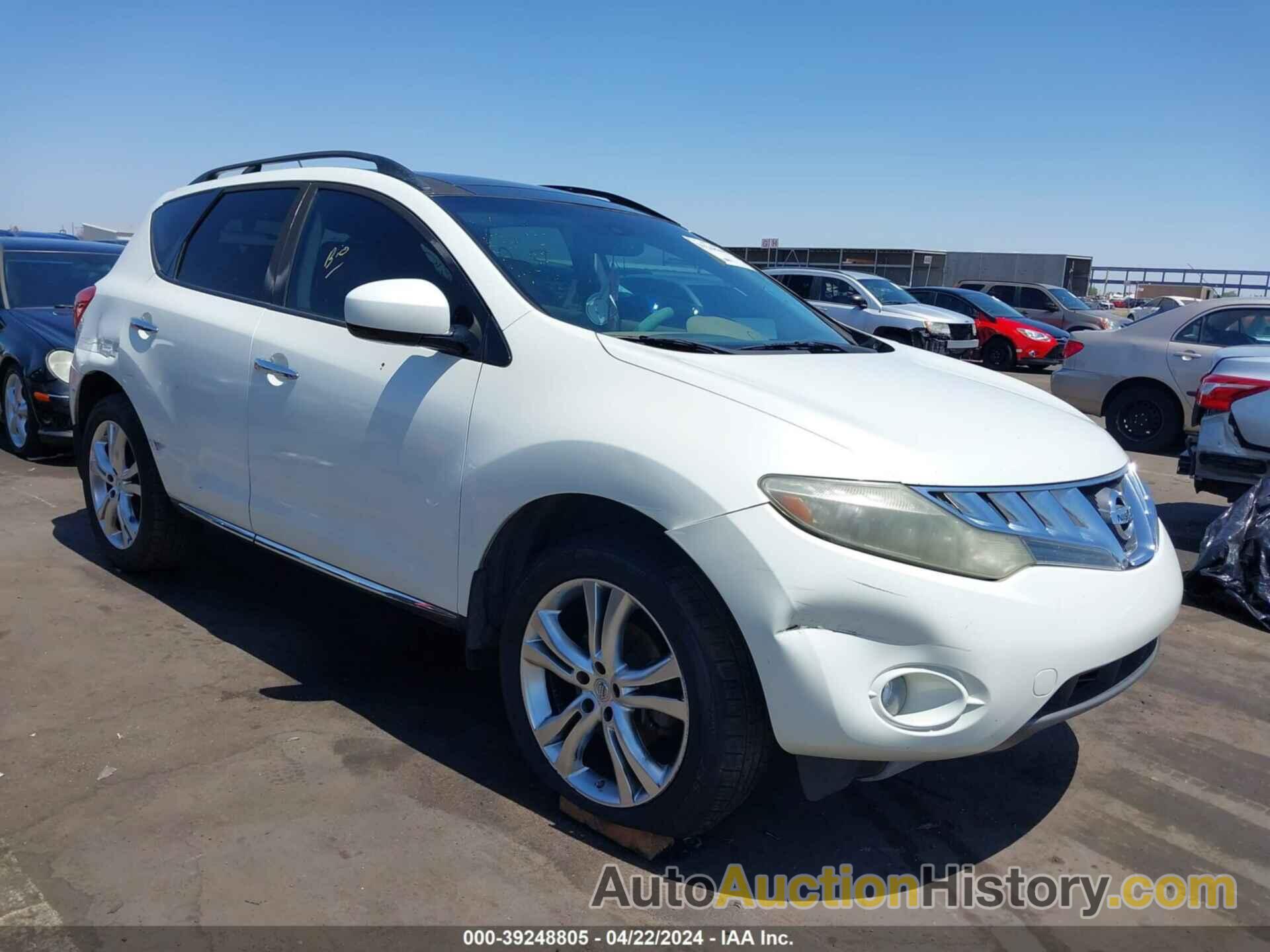 NISSAN MURANO S/SL, JN8AZ18U49W021732