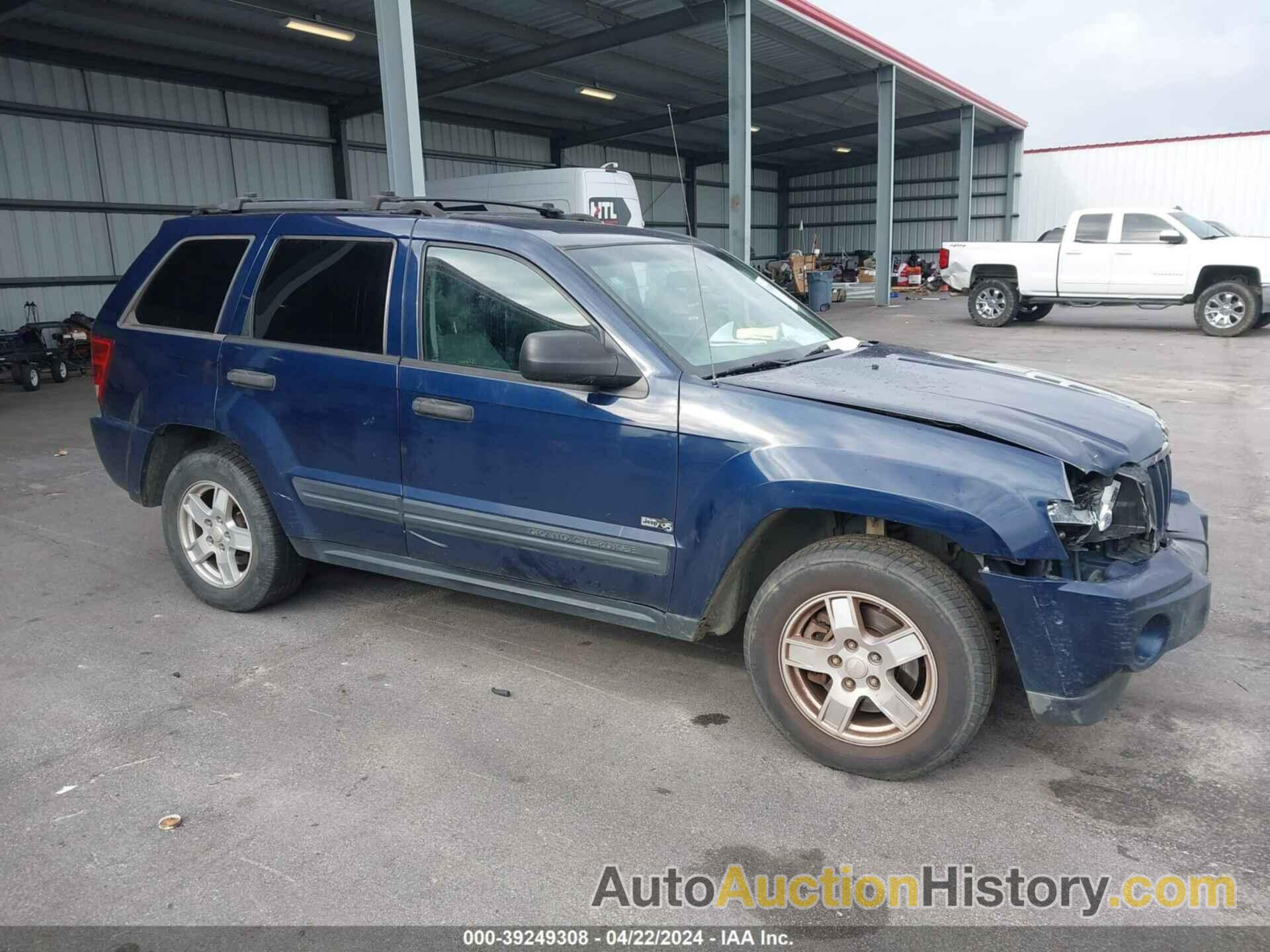 JEEP GRAND CHEROKEE LAREDO, 1J4GS48K96C237383