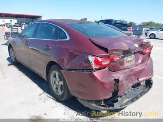 CHEVROLET MALIBU LS, 1G1ZB5ST9GF237205