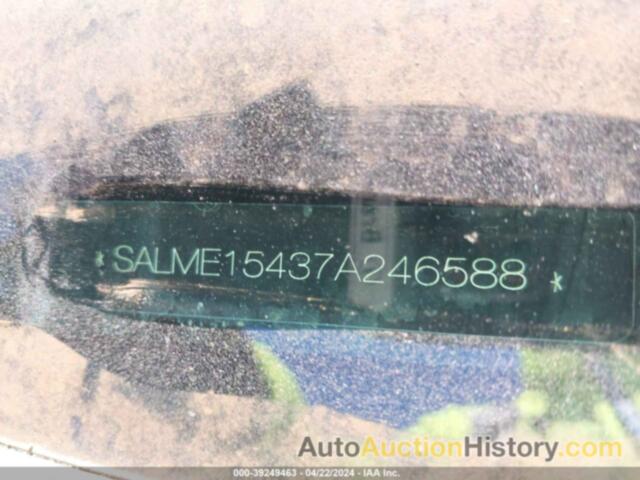 LAND ROVER RANGE ROVER HSE, SALME15437A246588