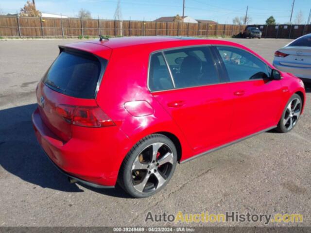 VOLKSWAGEN GOLF GTI 2.0T AUTOBAHN 4-DOOR, 3VW4T7AU1FM015600