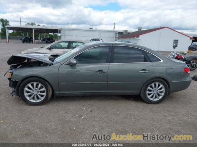 HYUNDAI AZERA LIMITED, KMHFC46F98A285321