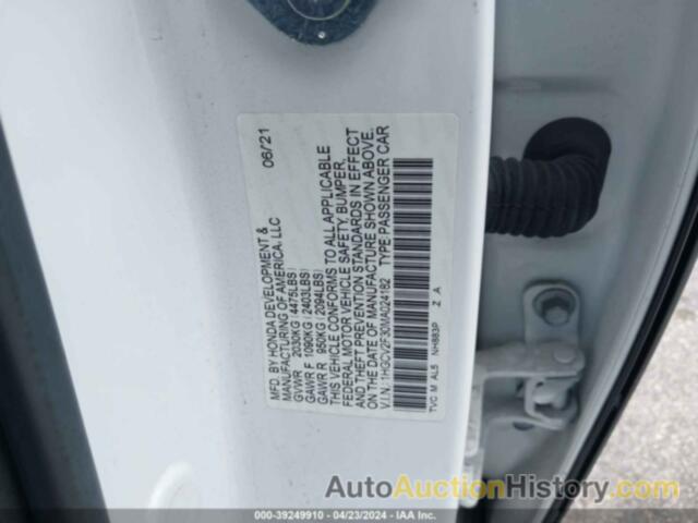 HONDA ACCORD SPORT, 1HGCV2F30MA024182