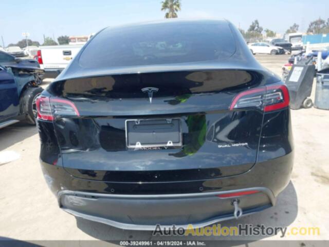 TESLA MODEL Y LONG RANGE DUAL MOTOR ALL-WHEEL DRIVE, 5YJYGDEE2MF274625