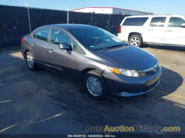 HONDA CIVIC HF, 2HGFB2F67CH566105