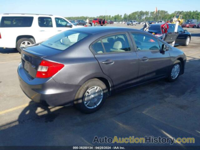 HONDA CIVIC HF, 2HGFB2F67CH566105