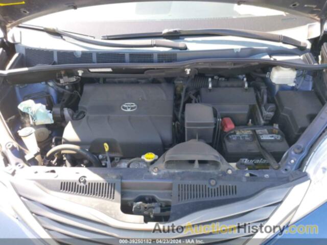 TOYOTA SIENNA XLE V6 8 PASSENGER, 5TDYK3DC2DS385308