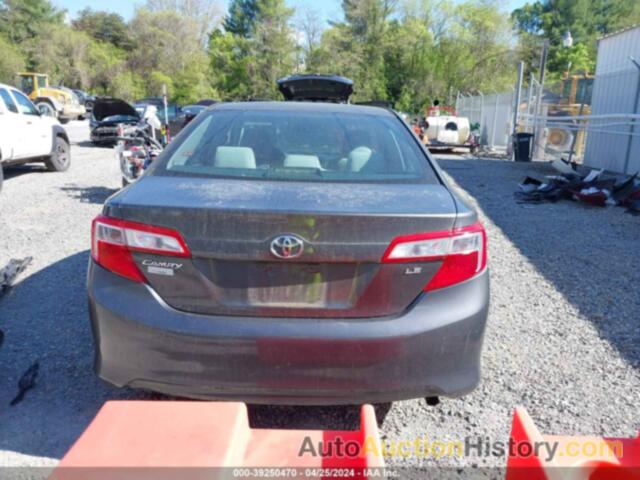 TOYOTA CAMRY LE, 4T1BF1FK2CU055581