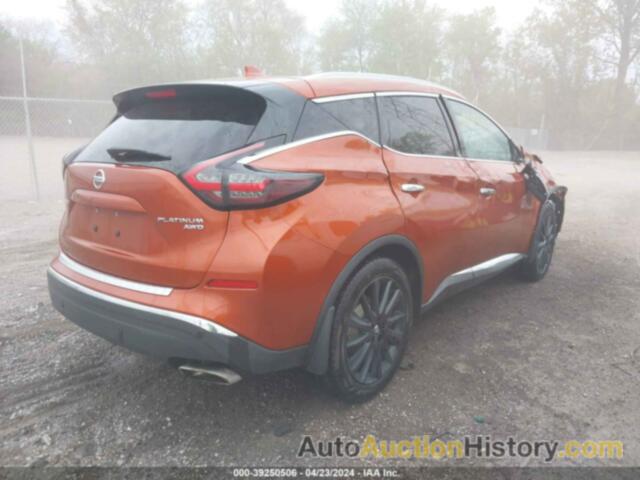 NISSAN MURANO PLATINUM, 5N1AZ2MS0KN107763