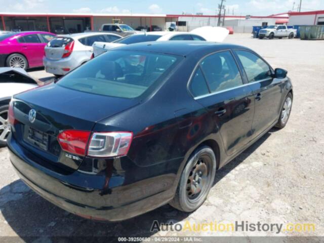 VOLKSWAGEN JETTA 2.5L SE, 3VWDP7AJ6DM405566