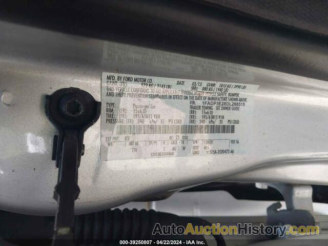 FORD FOCUS S, 1FADP3E28DL288515