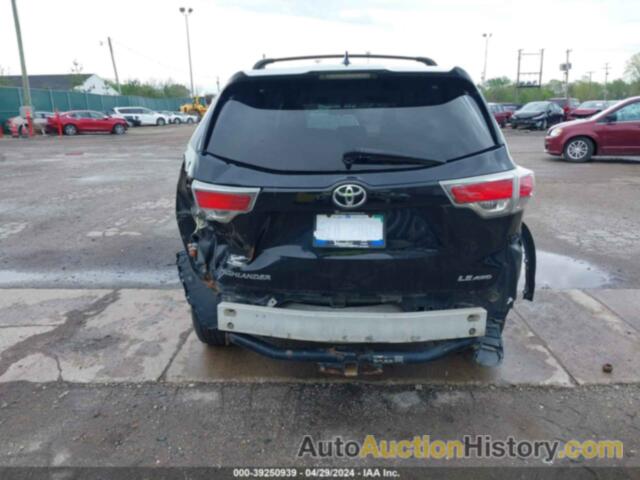 TOYOTA HIGHLANDER LE/LE PLUS, 5TDBKRFH8FS092906