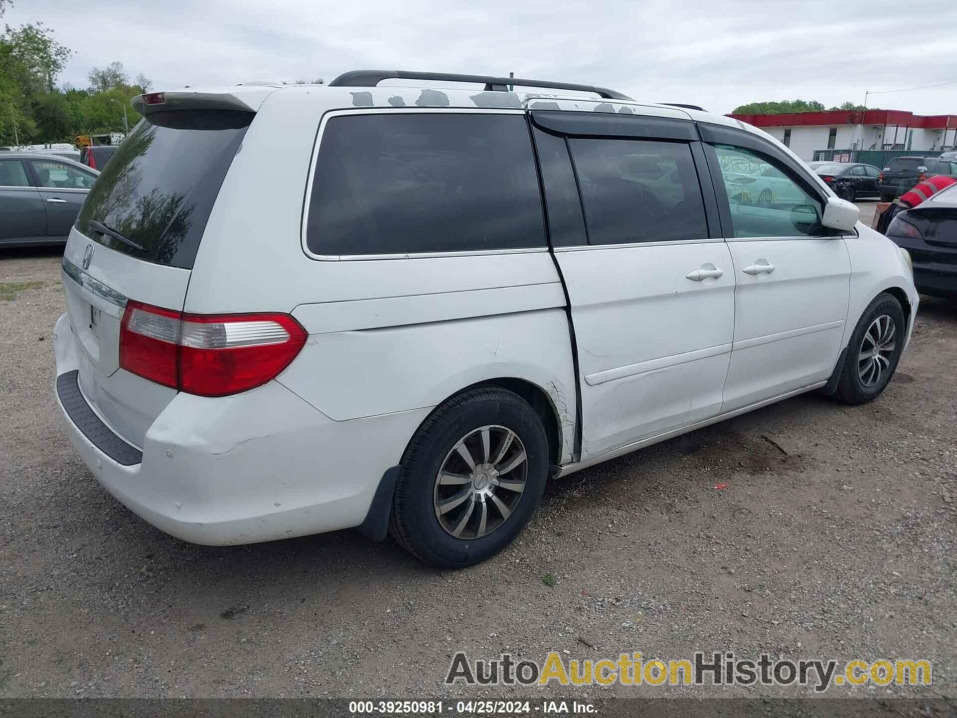 HONDA ODYSSEY TOURING, 5FNRL38857B027104