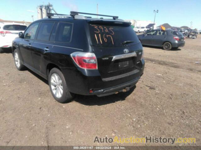 TOYOTA HIGHLANDER HYBRID LIMITED, JTEEW44A292034307