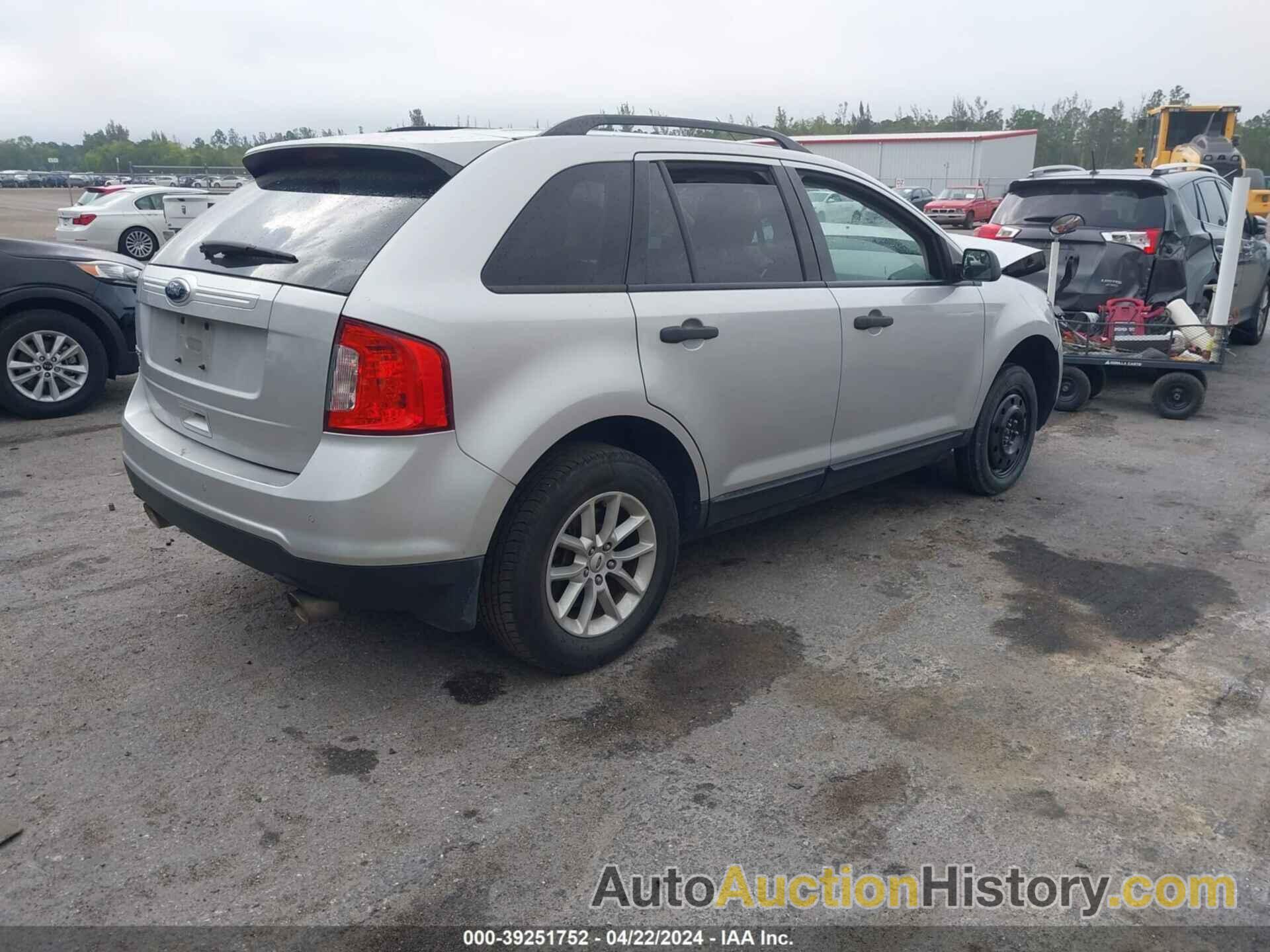 FORD EDGE SE, 2FMDK3GC1DBB09208