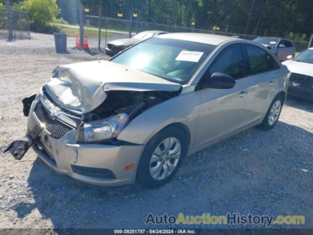 CHEVROLET CRUZE LS AUTO, 1G1PA5SH2D7255833