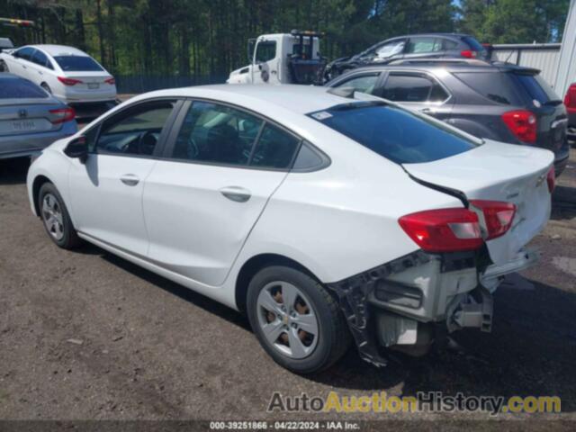 CHEVROLET CRUZE LS AUTO, 1G1BC5SM1H7253644