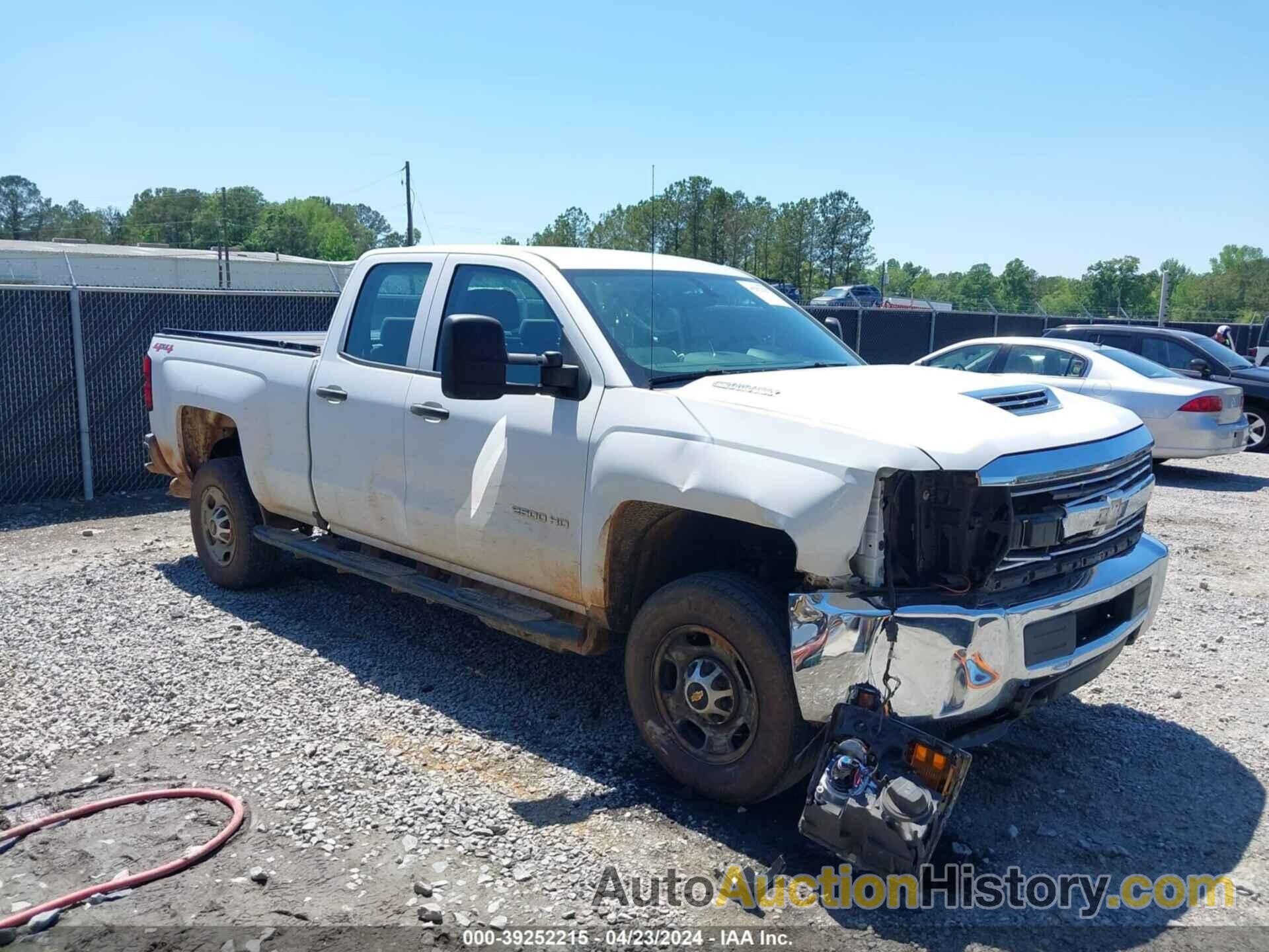 CHEVROLET SILVERADO 2500HD WT, 1GC2KUEY1JZ201931