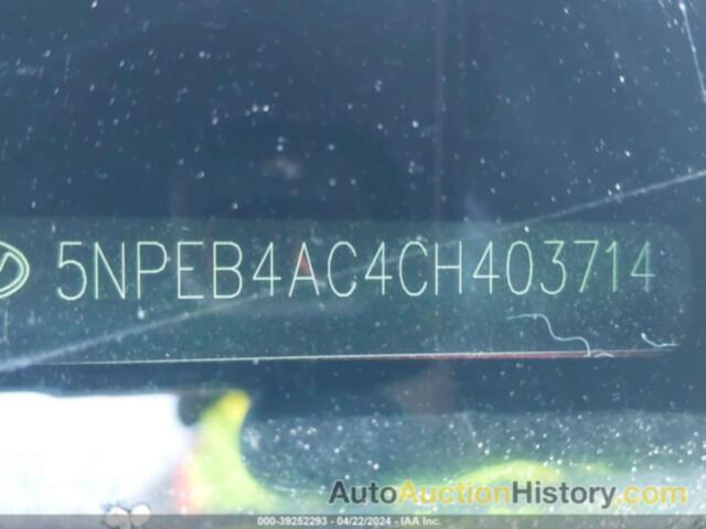 HYUNDAI SONATA GLS, 5NPEB4AC4CH403714