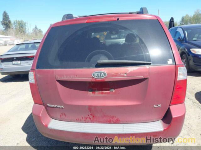 KIA SEDONA LX, KNDMB233776184454